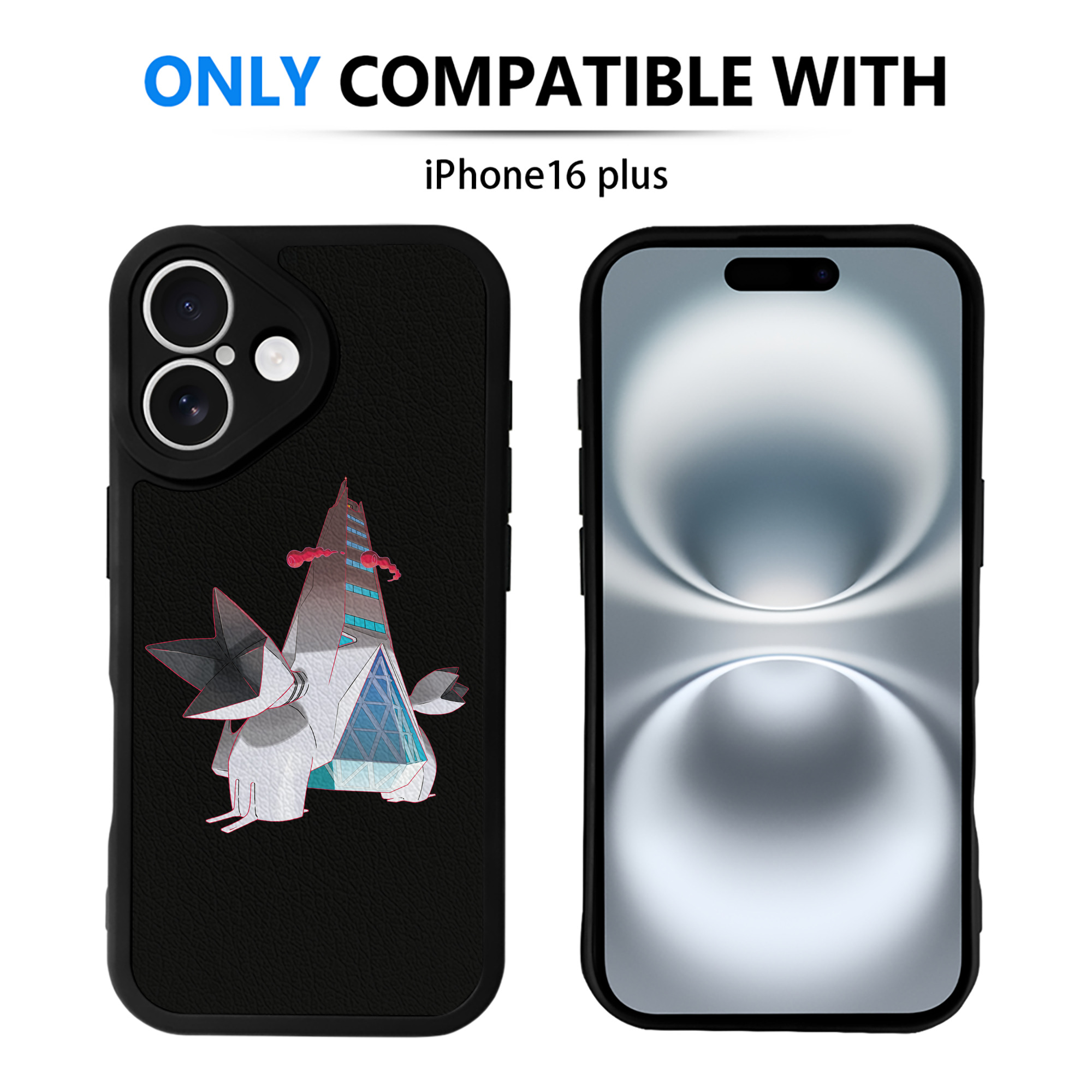 （画像用） ポケットモンスター Pokémon 【iPhone 16シリーズ対応】シリコンスマホケース（レザー調） 材質：シリコン